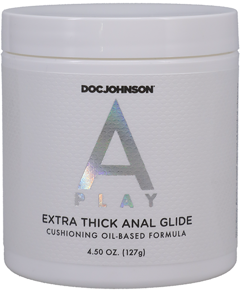 Extra Thick Anal Glide - Cushioning Oil-Based Formula - 4.5 Oz.