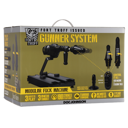 Gunner System - 3-In-1 Modular Fuck Machine