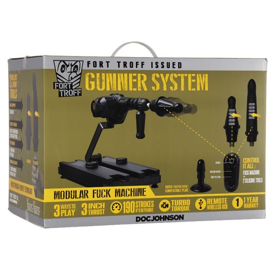 Gunner System - 3-In-1 Modular Fuck Machine