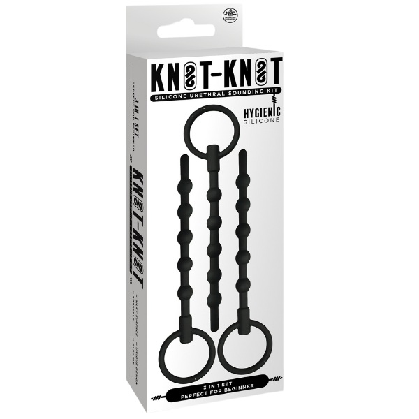 Silicone Urethal Sounding Kit - Ribbed