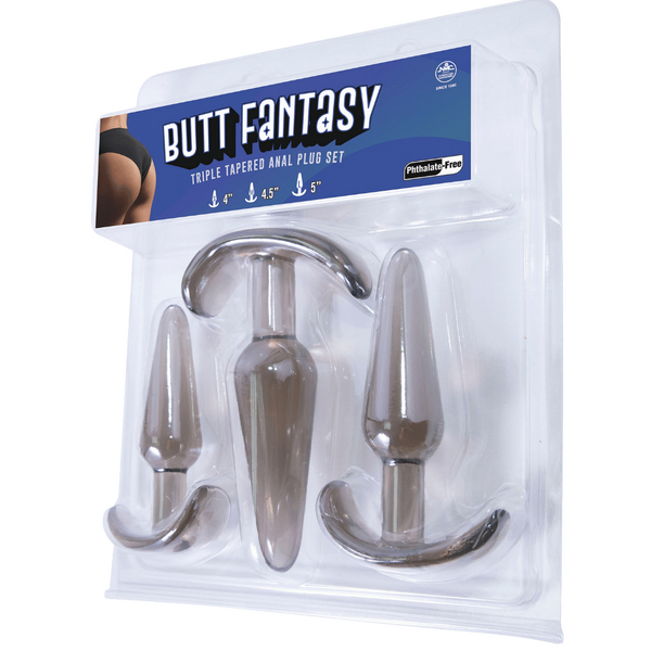 Butt Fantasy - Triple Tapered Anal Plug Set