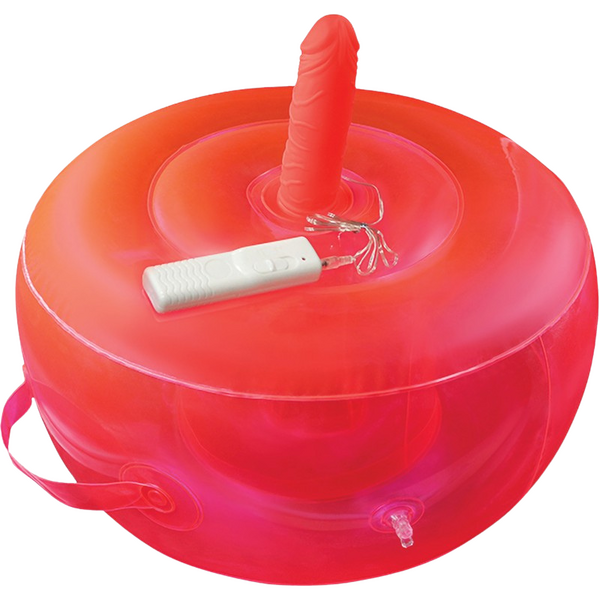 Bouncy Banger Inflatable Vibrating Dildo