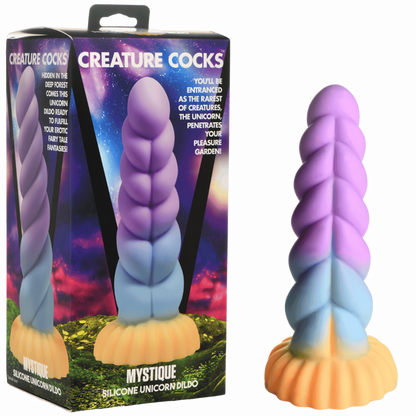 Mystique Silicone Unicorn Dildo