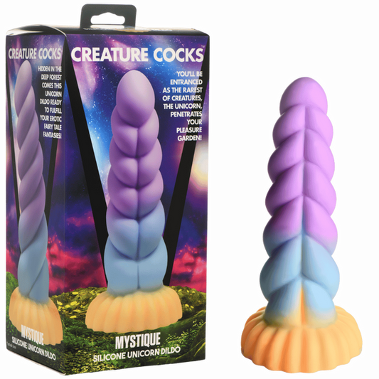 Mystique Silicone Unicorn Dildo