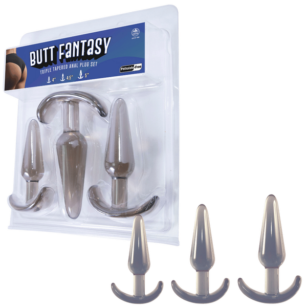 Butt Fantasy - Triple Tapered Anal Plug Set