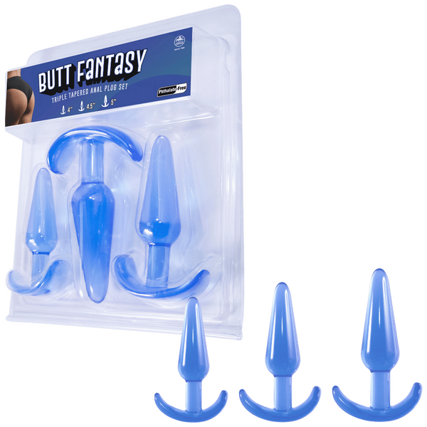 Butt Fantasy - Triple Tapered Anal Plug Set