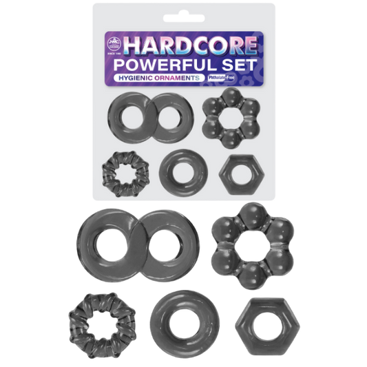 Hardcore Powerful Cockring Set