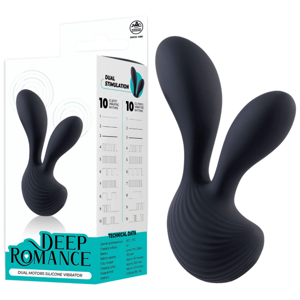 Dual Motors Silicone Vibrator