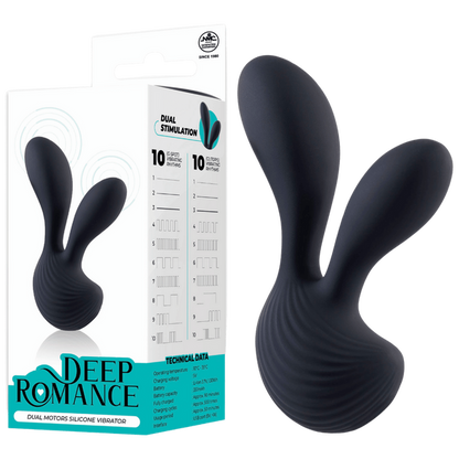 Dual Motors Silicone Vibrator