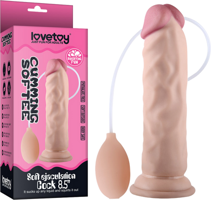 8.5" Soft Ejaculation Cock