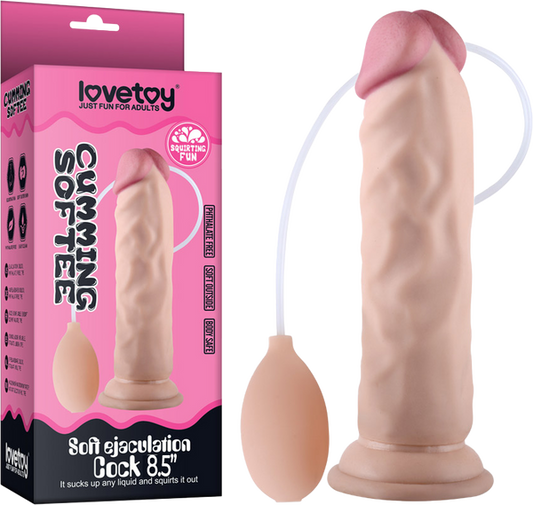 8.5" Soft Ejaculation Cock