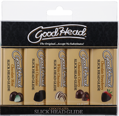 Slick Head Glide Chocolates - 5 Pack