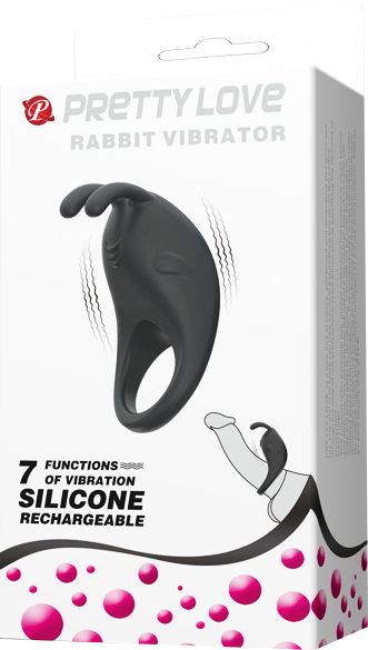 Rechargeable Rabbit Vibrator Cockring