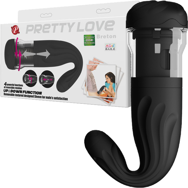 Rechargeable Breton Masturbator