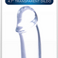 Intruder 4.7" Transparent Dildo