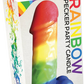 Rainbow Pecker Party Candle