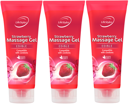 Strawberry Massage Gel