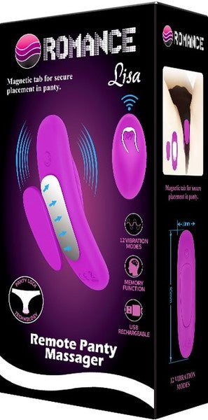Rechargeable Lisa Remote Control Panty