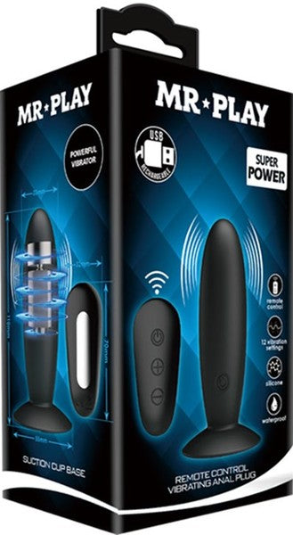 Remote Control Vibrating Anal Plug