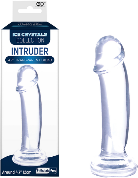 Intruder 4.7" Transparent Dildo